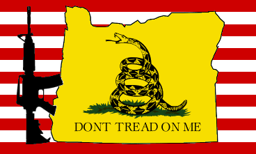 [Oregon Protest Flag]